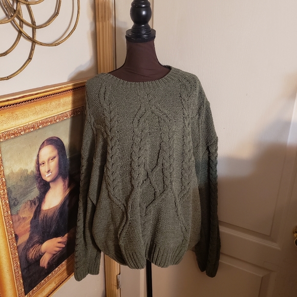 Time and Tru Sweaters - Nwot time and tru xl green sweater